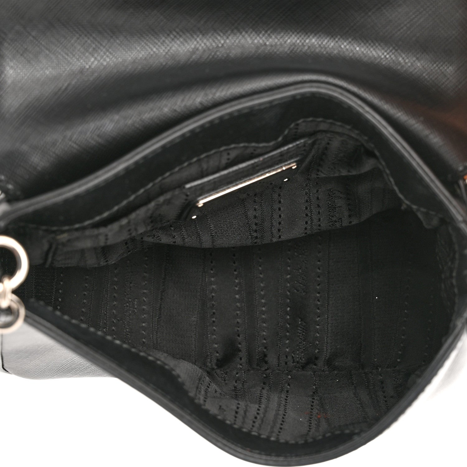Salvatore Ferragamo Saffiano Paris Crossbody Bag Black 5 of 12
