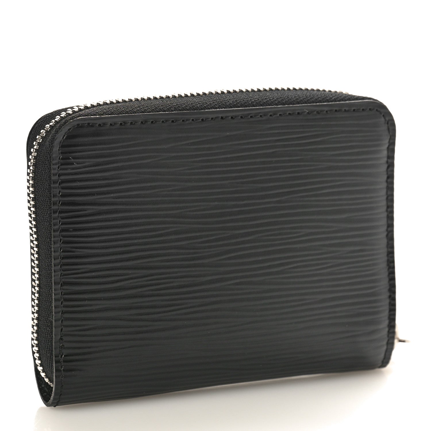 Louis Vuitton Epi Zippy Coin Purse Black 3 of 8