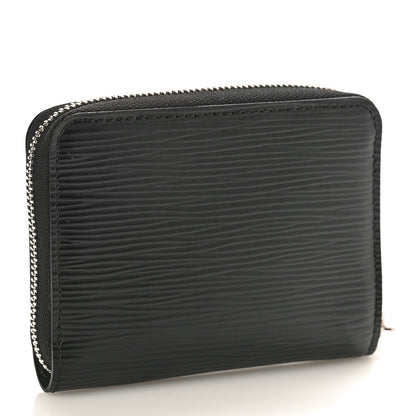 Louis Vuitton Epi Zippy Coin Purse Black 3 of 8