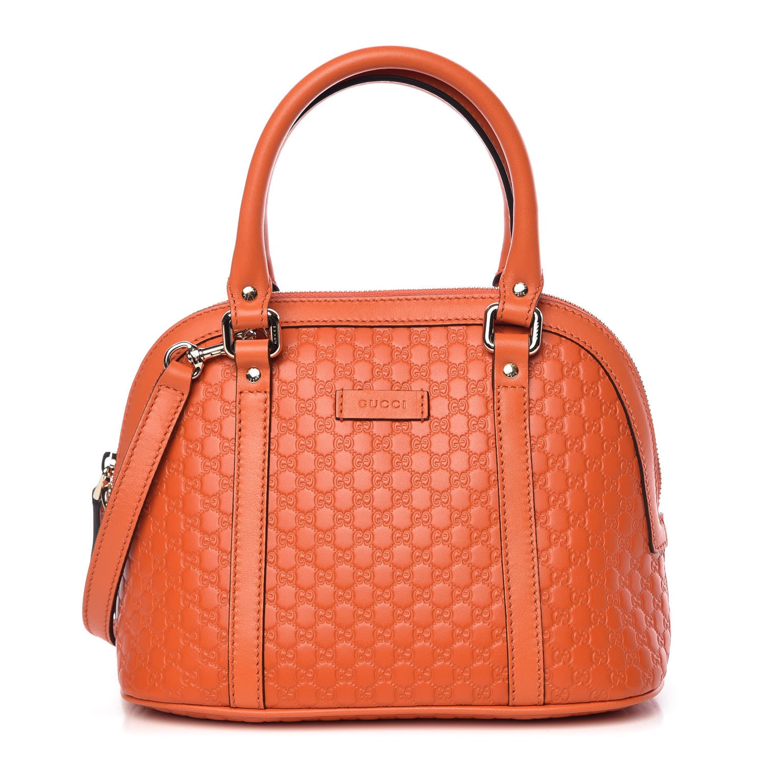 Gucci Microguccissima Mini Dome Bag Sun Orange 1 of 9