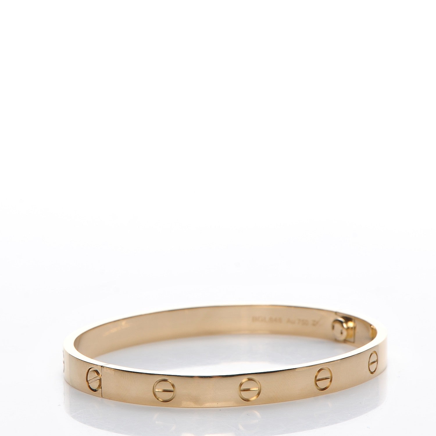 Cartier 18K Yellow Gold LOVE Bracelet 18 3 of 7