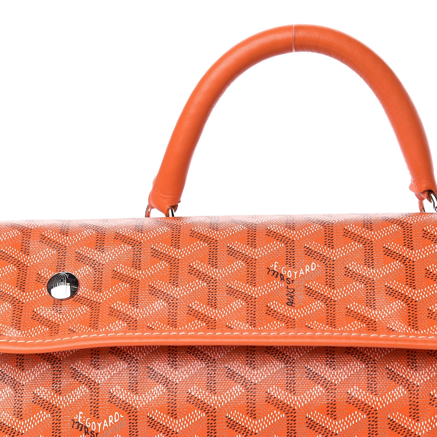 Goyard Goyardine Saint Lucie Orange 13 of 16