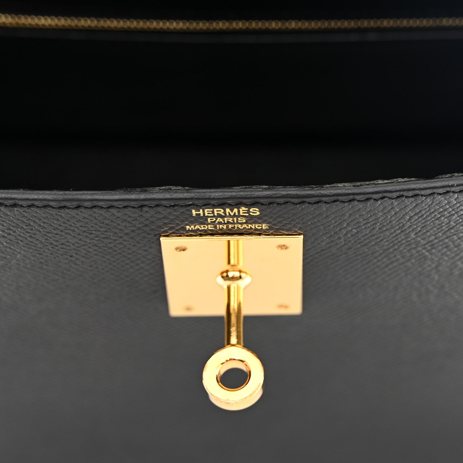 Hermes Epsom Kelly Sellier 28 Black 11 of 12