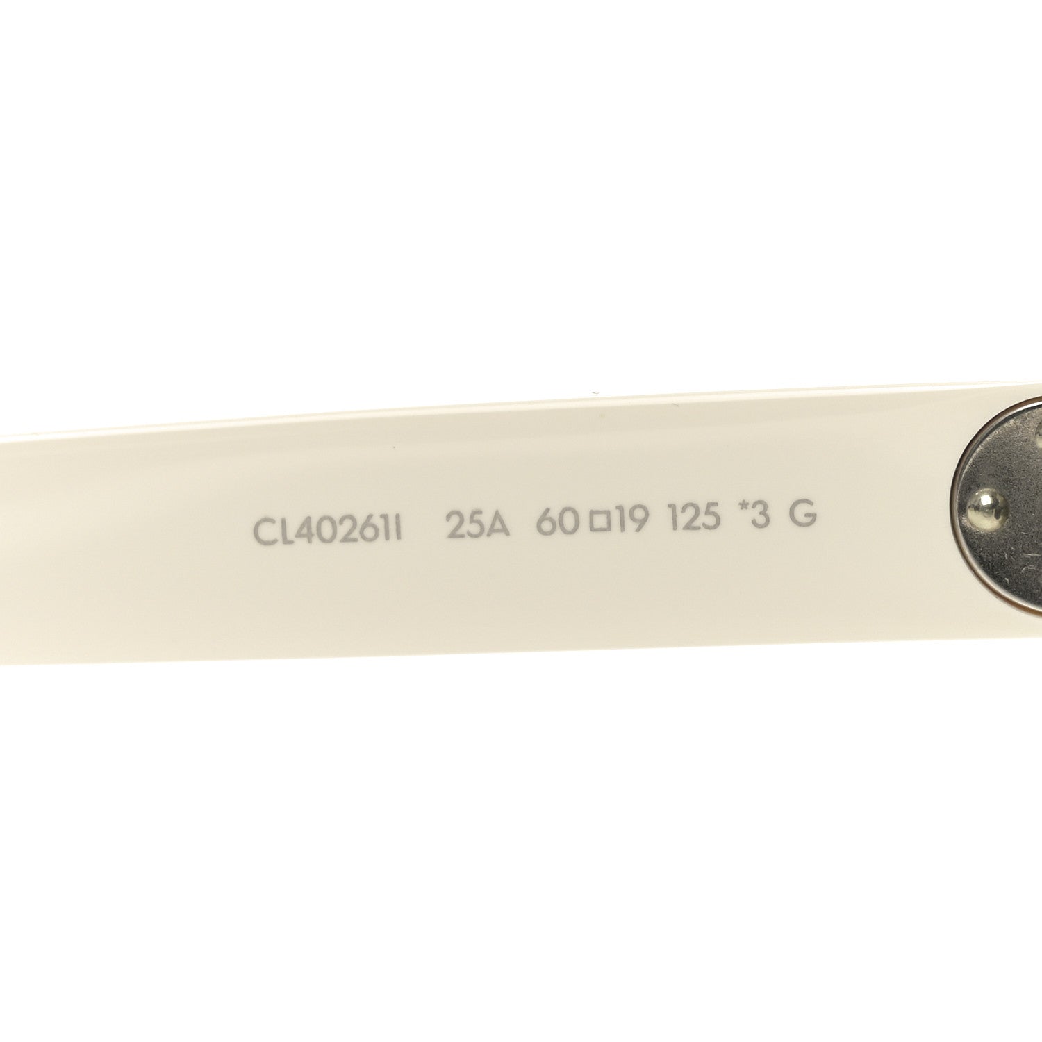 Celine Acetate CL402611 Sunglasses White 1744712 – FASHIONPHILE