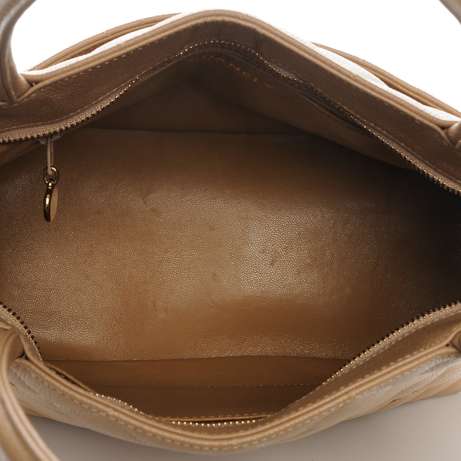 Chanel Caviar Quilted Medallion Tote Beige 5 of 7