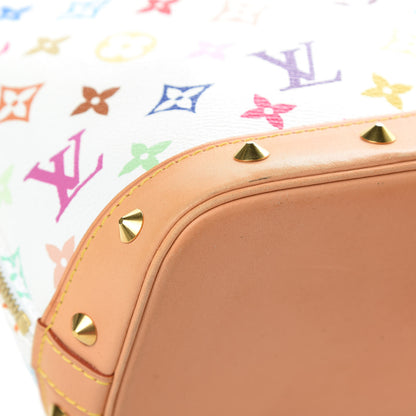 Louis Vuitton Monogram Multicolor Alma White 12 of 17