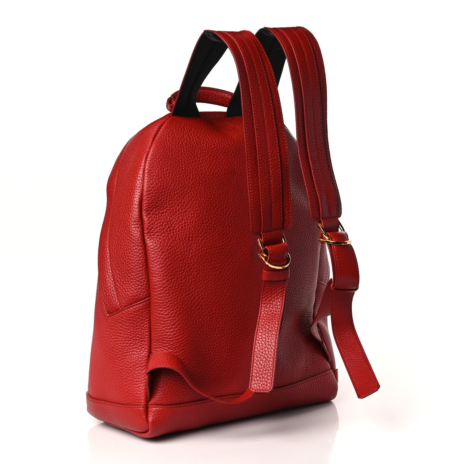 Tom Ford Grained Calfskin Buckley Backpack Red 2 of 8