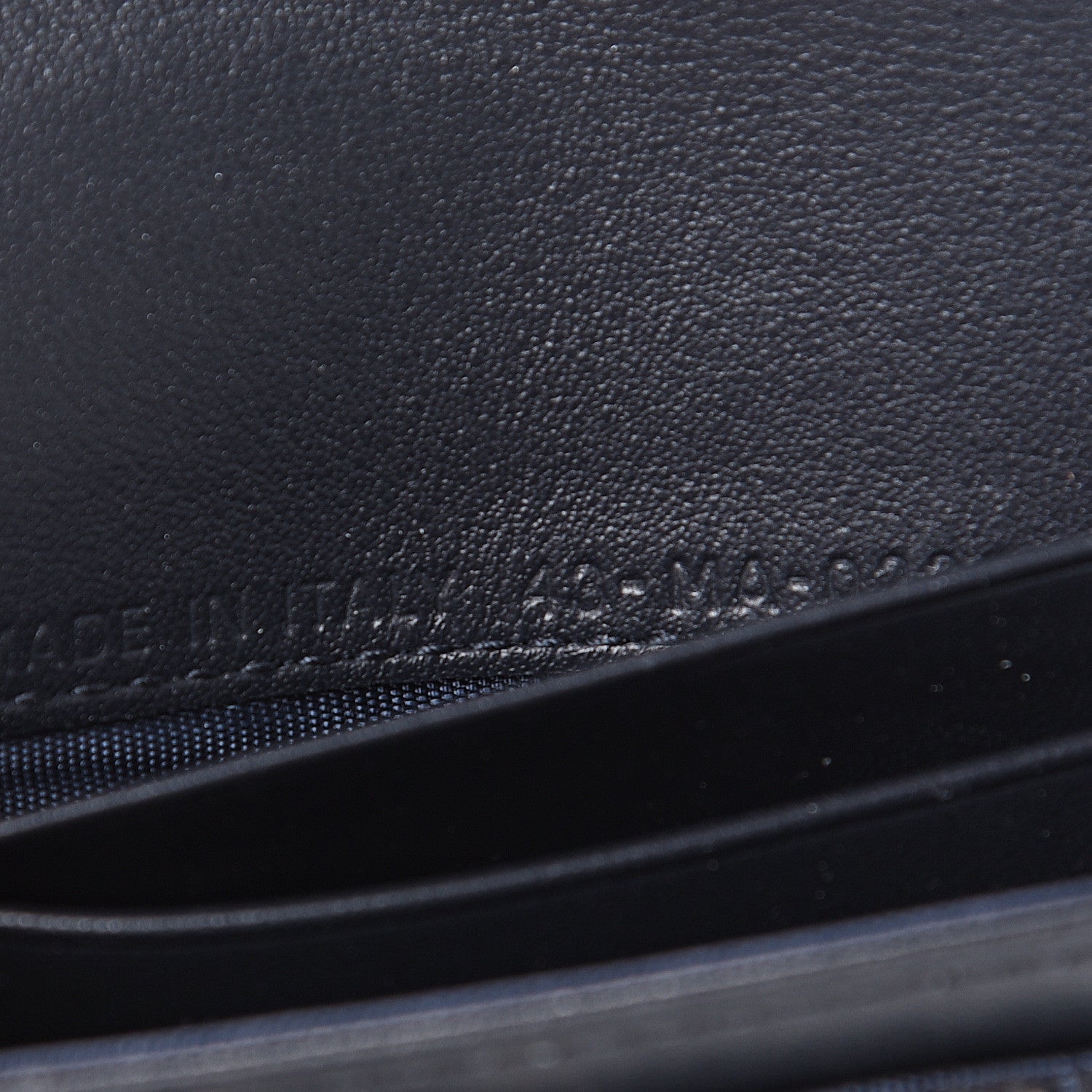 Christian Dior Oblique Saddle Card Holder Blue 6 of 7