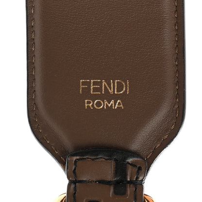 Fendi Vitello Century Bi-Color FF 1974 Embossed Strap You Maya Black 3 of 4