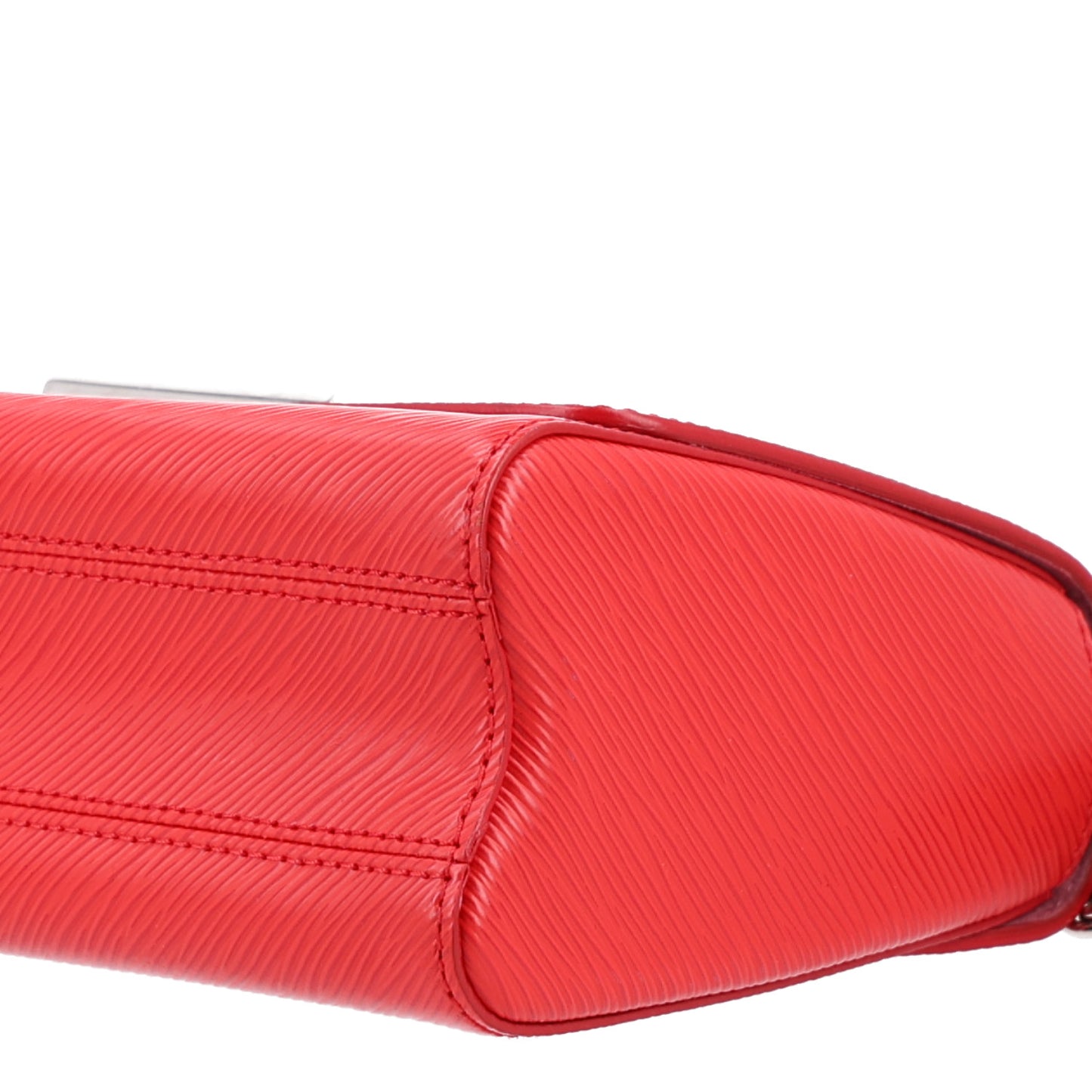 Epi Twist Shoulder Bag MM Coquelicot