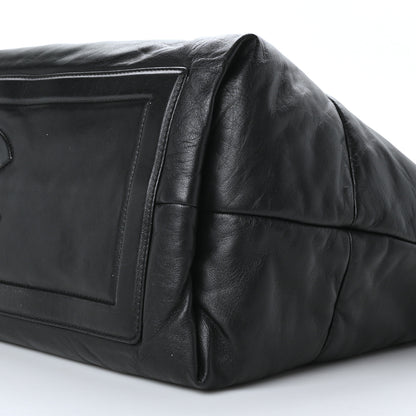 Chanel Lambskin Quilted Medium Coco Cocoon Reversible Tote Black 11 of 14