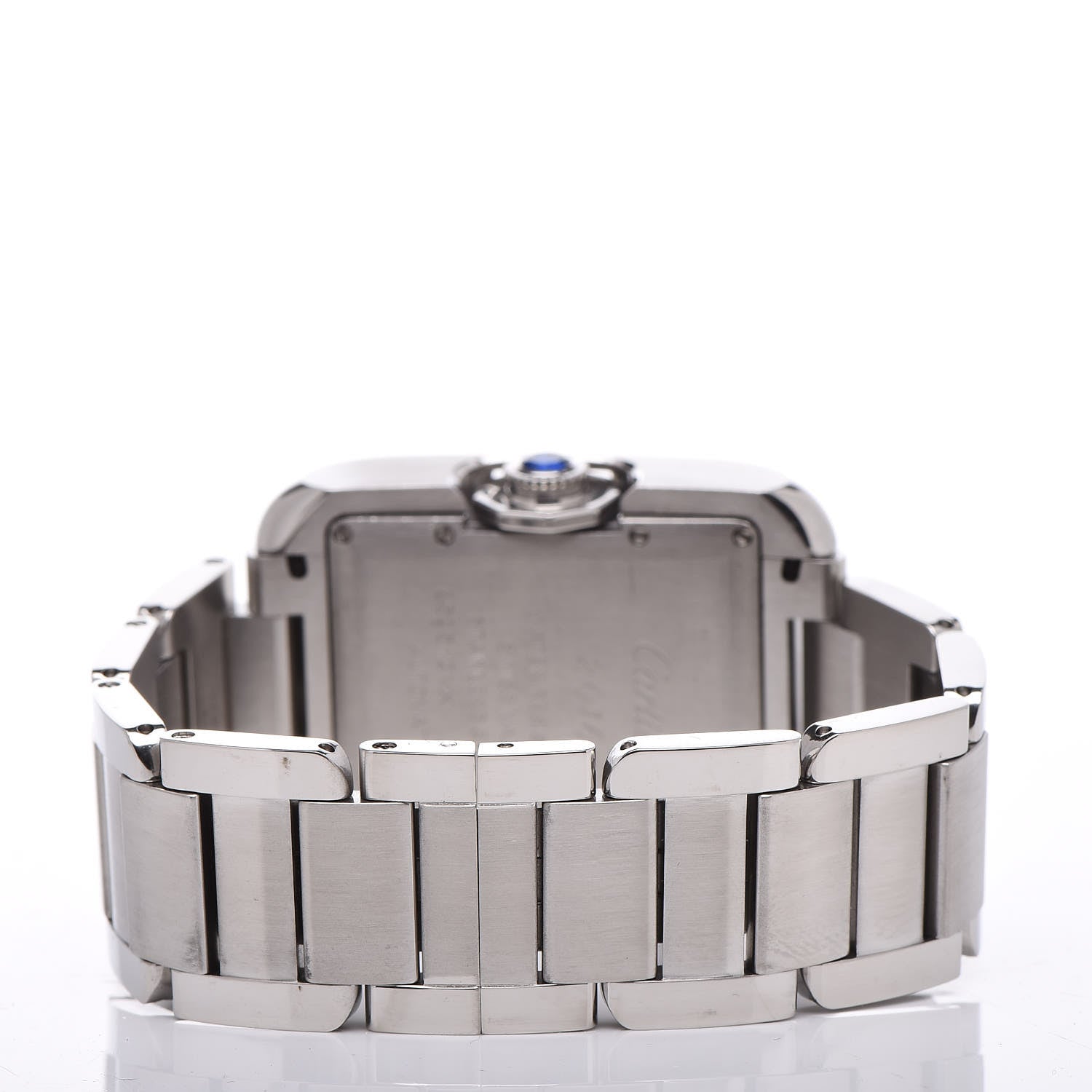 Cartier Stainless Steel 30mm Tank Anglaise Automatic Watch 4 of 6