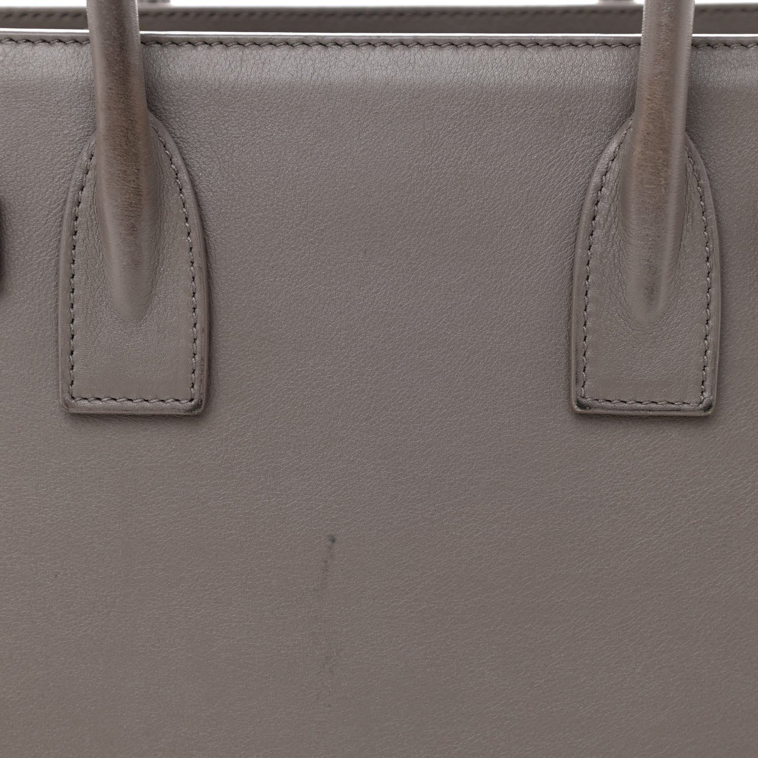 Saint Laurent Grained Calfskin Baby Sac De Jour Fog 12 of 15