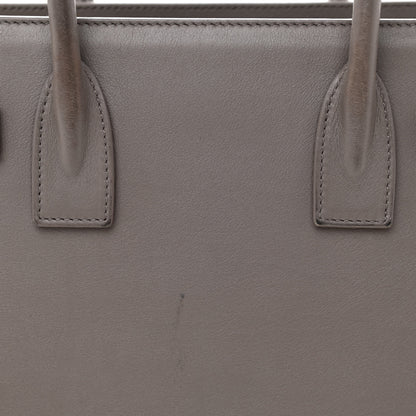Saint Laurent Grained Calfskin Baby Sac De Jour Fog 12 of 15