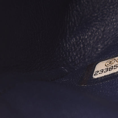 Chanel Caviar 2.55 Reissue 224 Flap Dark Blue 7 of 10