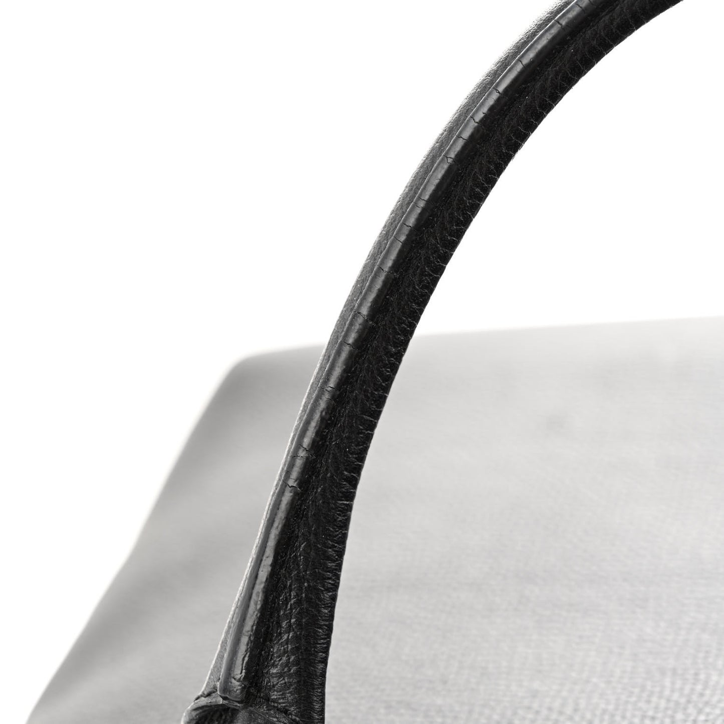 Derby Calfskin House Check Medium Banner Tote Black