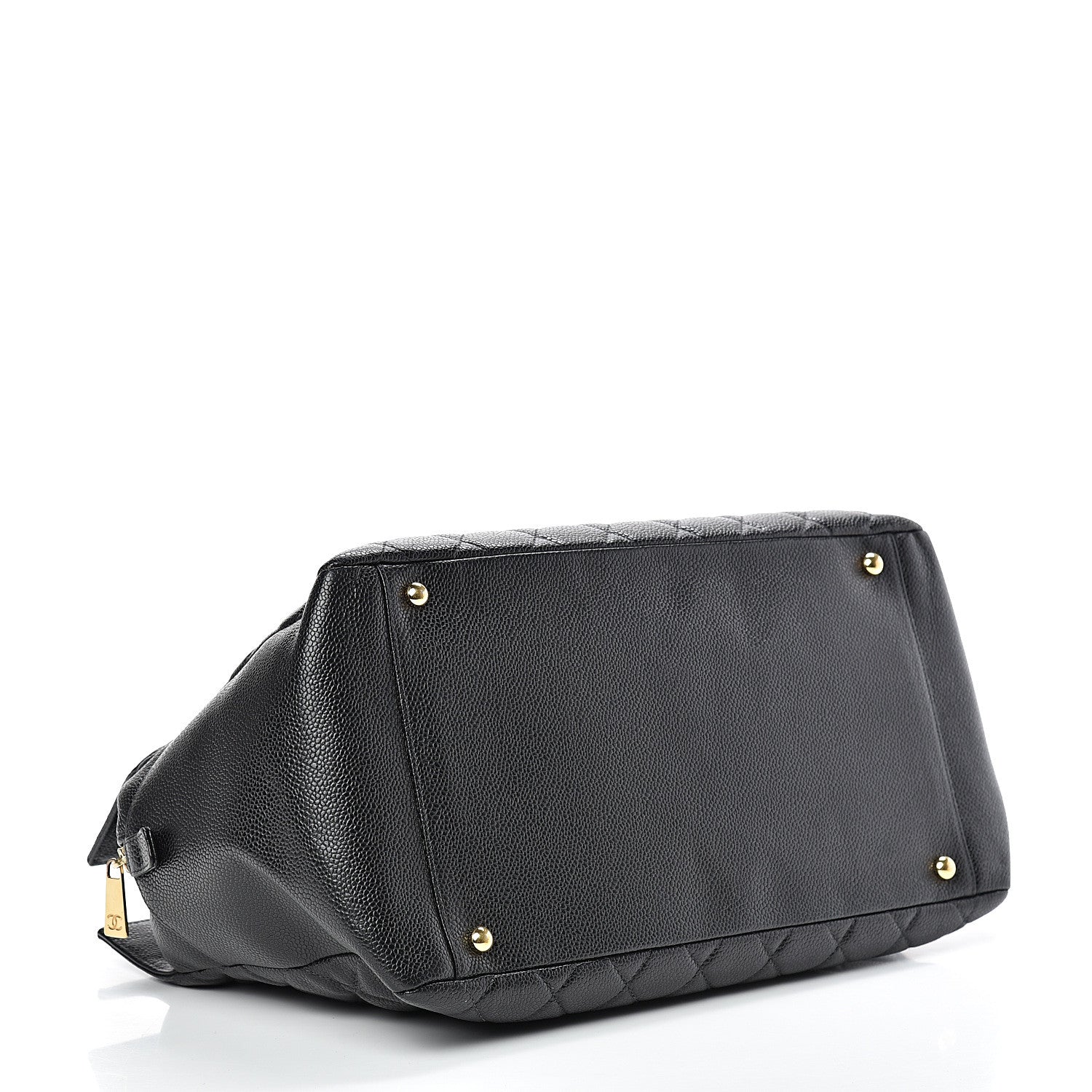 Chanel Caviar Quilted Grand Timeless Tote GTT Black 3 of 9