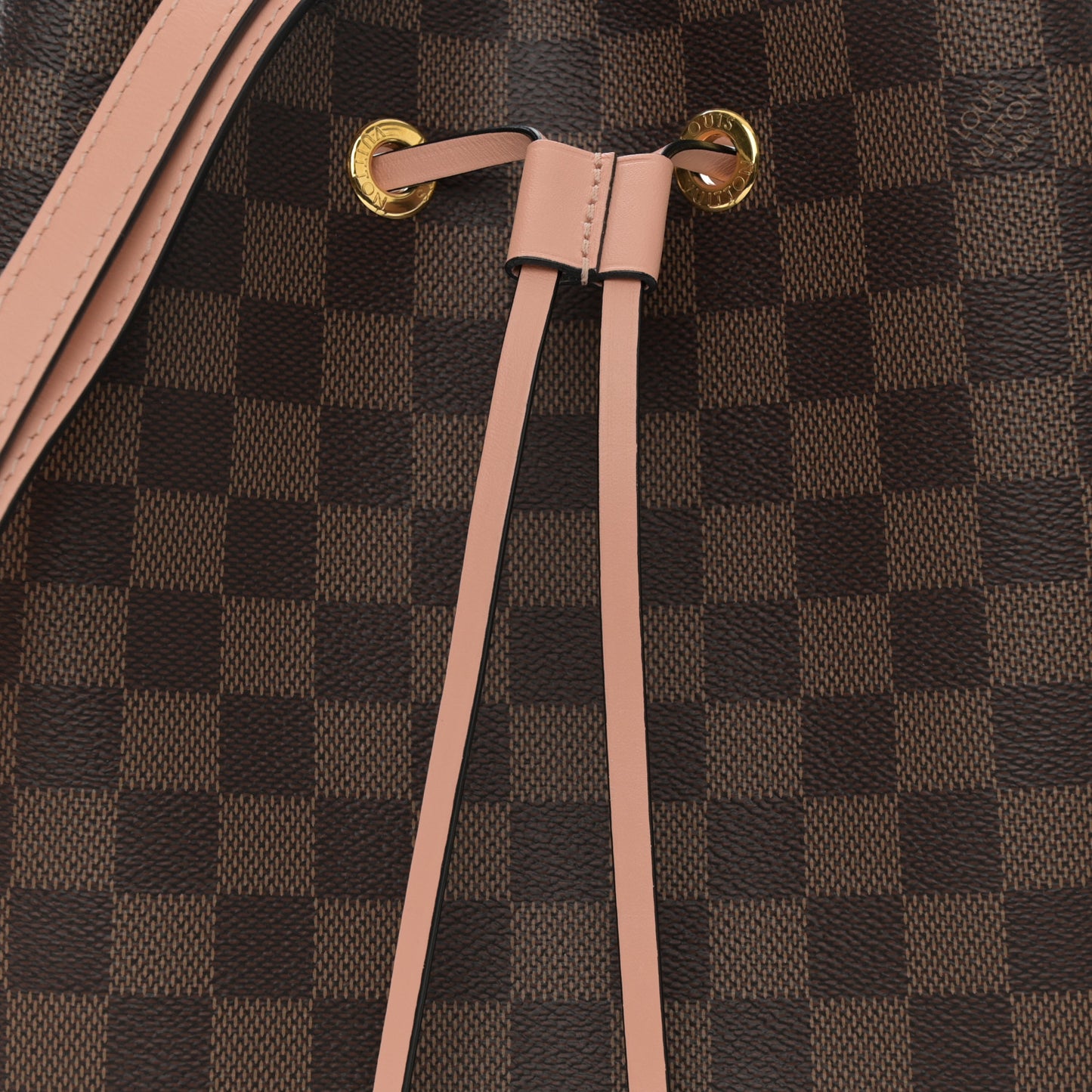 Damier Ebene Neonoe MM Venus Pink