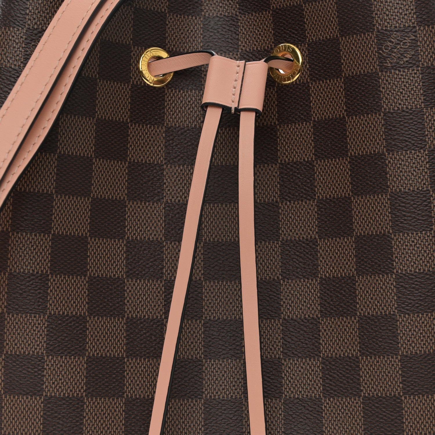 Louis Vuitton Damier Ebene Neonoe MM Venus Pink 8 of 11