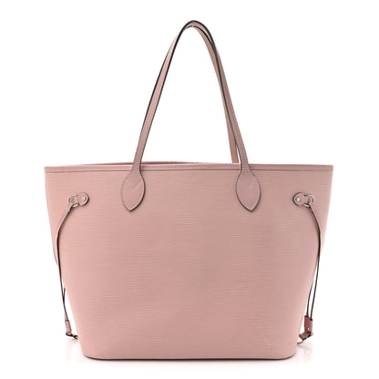 Louis Vuitton Epi Neverfull MM Rose Ballerine 1 of 17