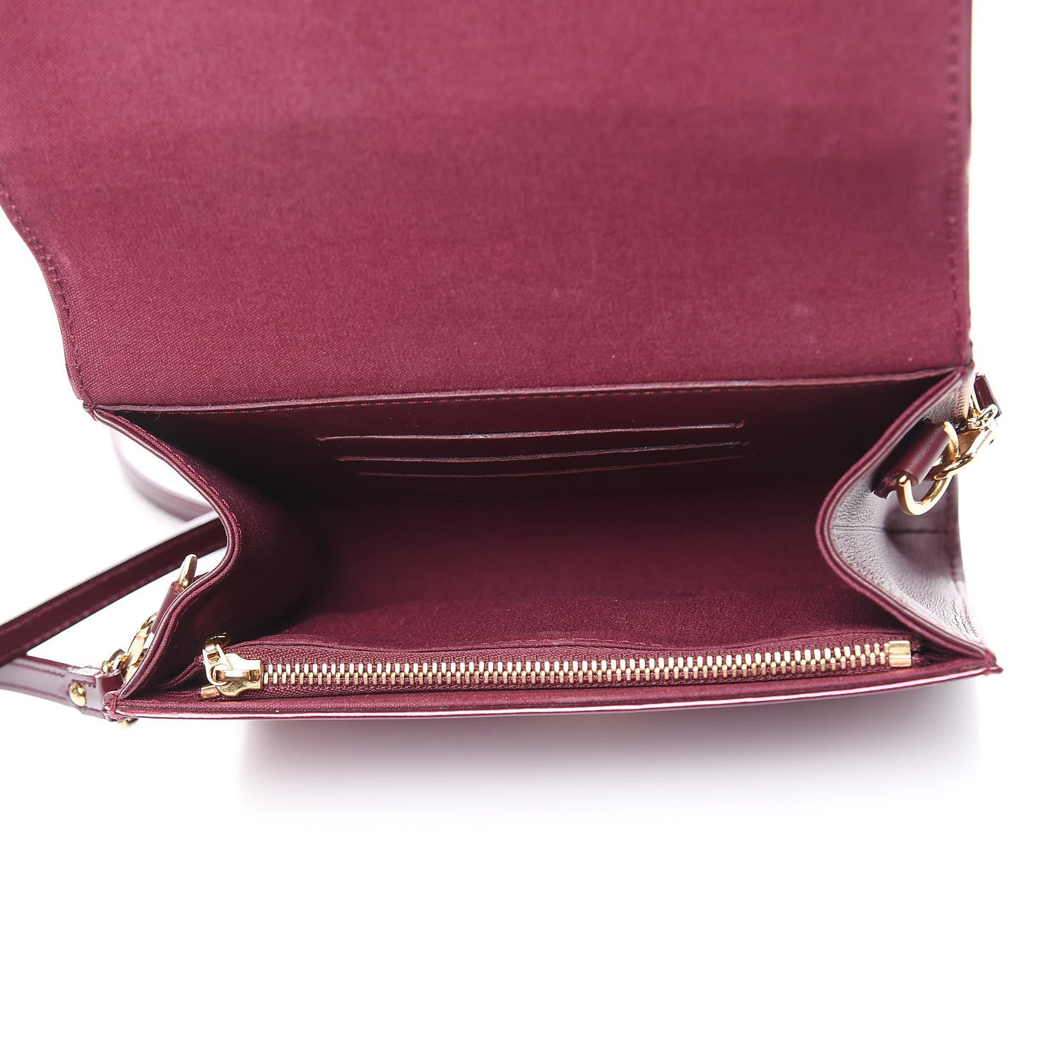 Louis Vuitton Vernis Rossmore PM Rouge Fauviste 5 of 9