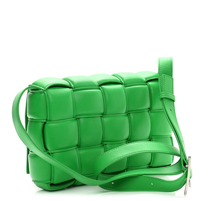 Bottega Veneta Nappa Maxi Intreccio Padded Cassette Crossbody Bag Grass 3 of 10