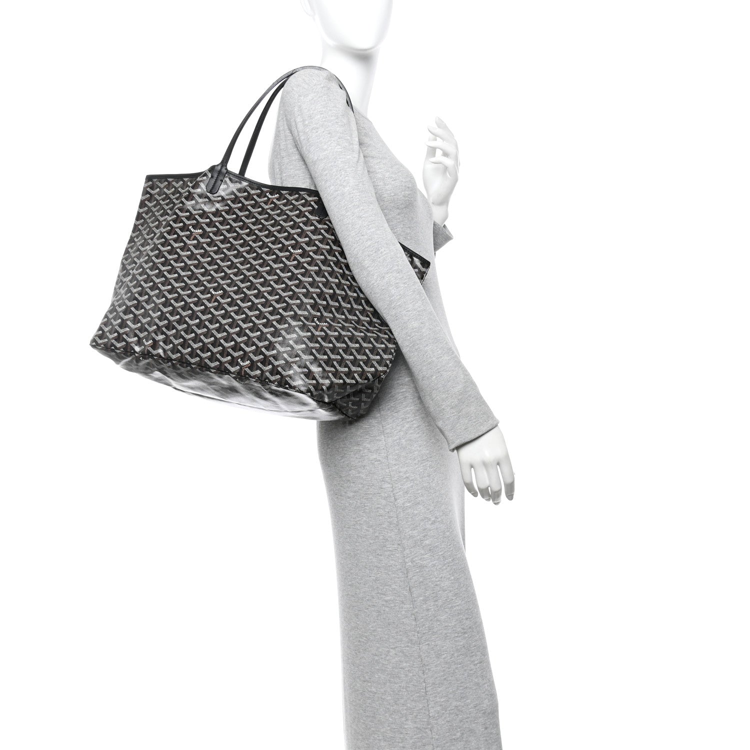 Goyard Goyardine Saint Louis GM Black 2 of 13