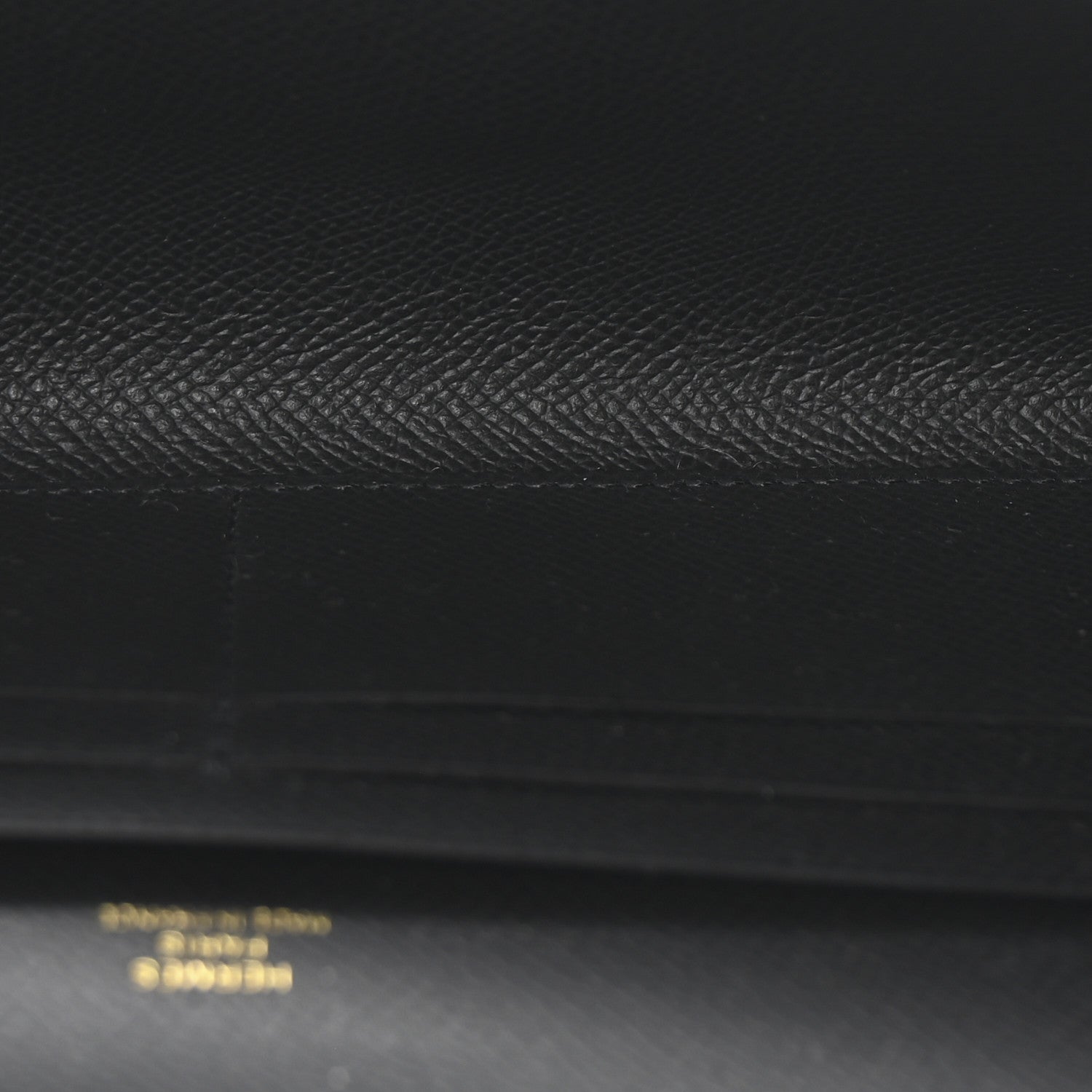 Hermes Epsom Maillon Wallet To Go Black 5 of 10
