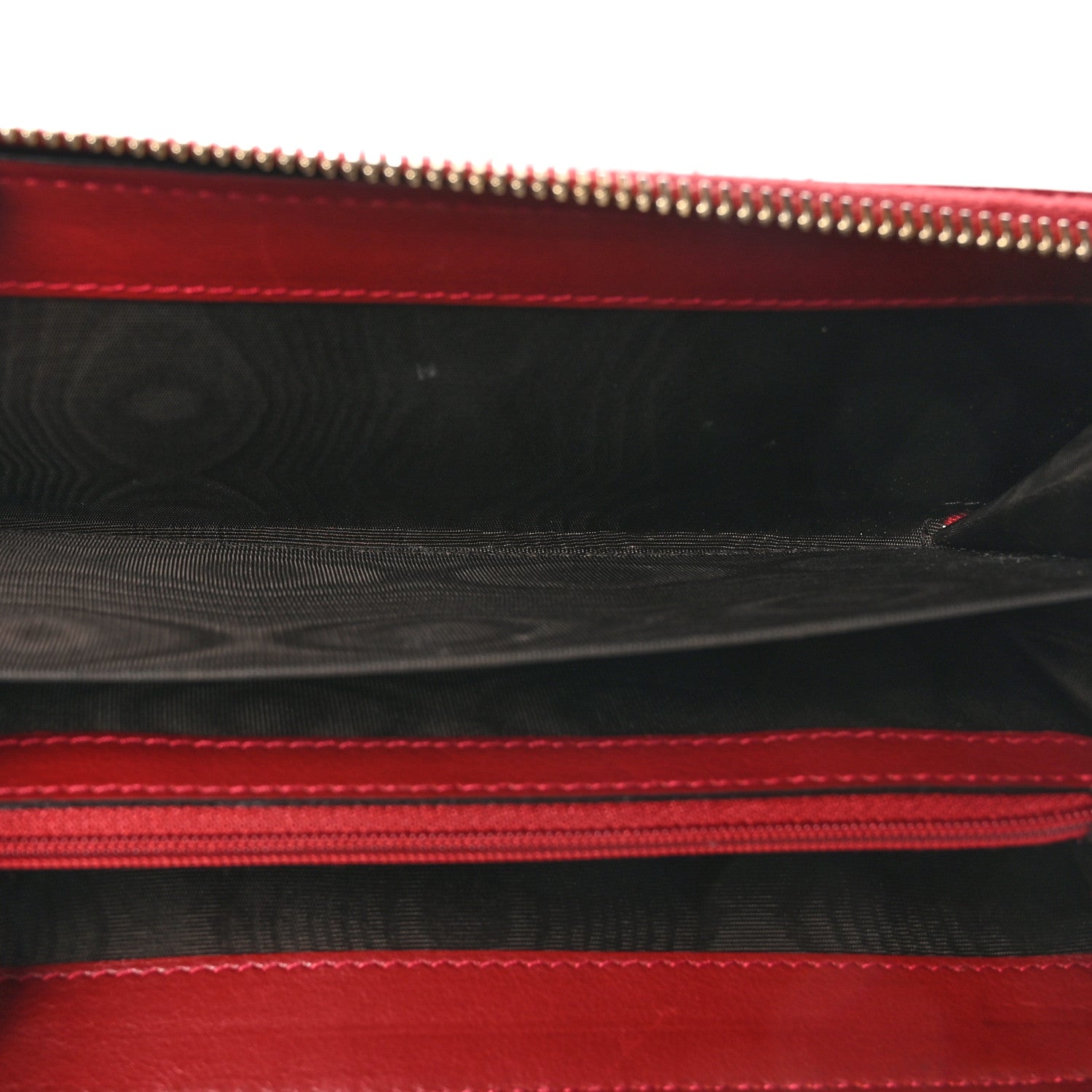 Gucci Soft Microguccissima Continental Zip Wallet Red 5 of 12