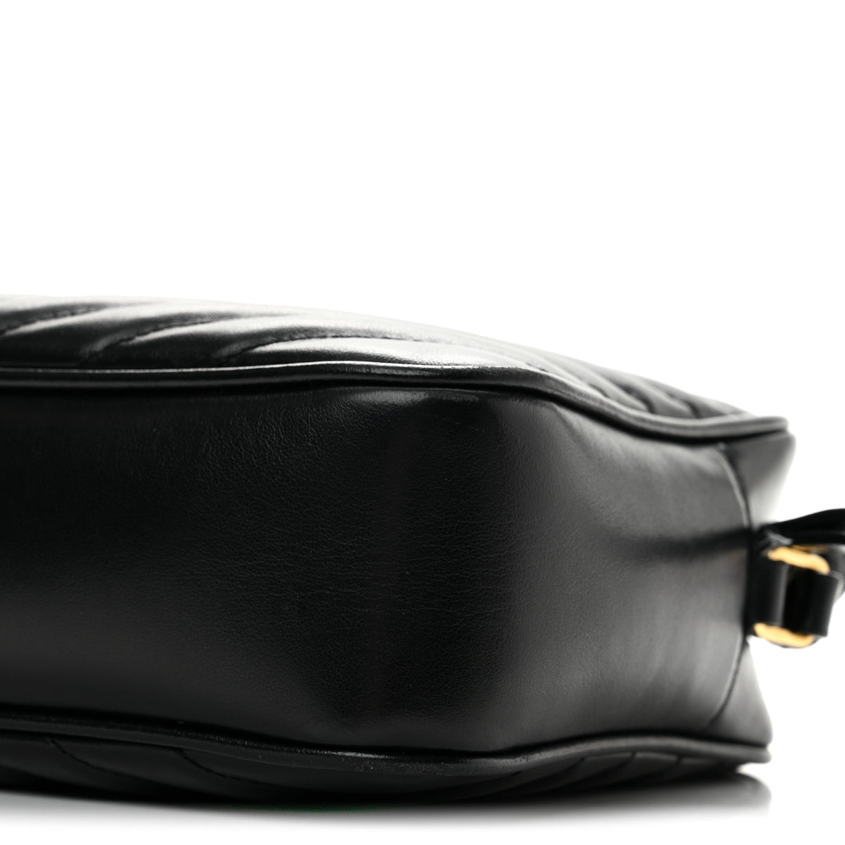 Calfskin Matelasse Monogram Lou Camera Bag Black