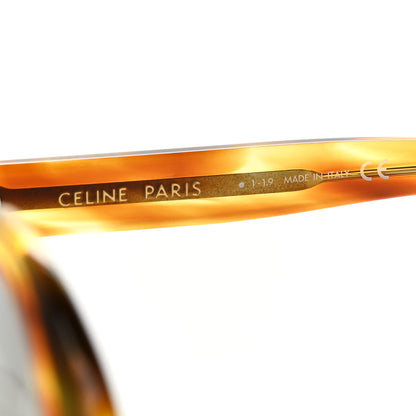 Celine Acetate Polarized Oval Sunglasses CL 40065 Brown 5 of 7