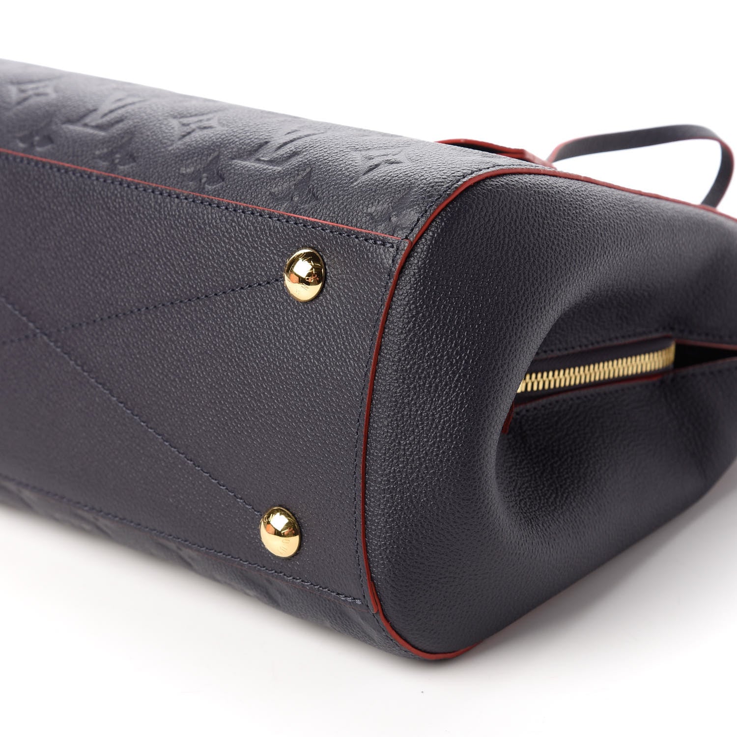 Louis Vuitton Empreinte Montaigne MM Marine Rouge 7 of 11