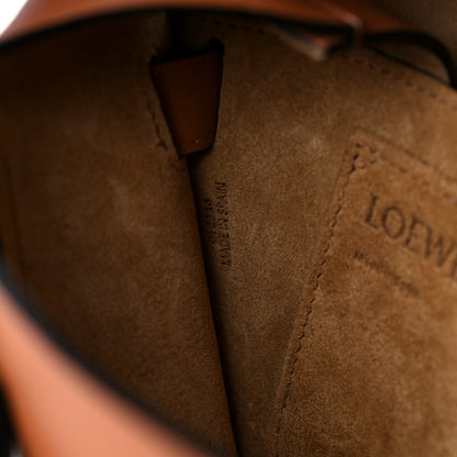 Loewe Calfskin Jacquard Small Gate Dual Bag Tan 8 of 10