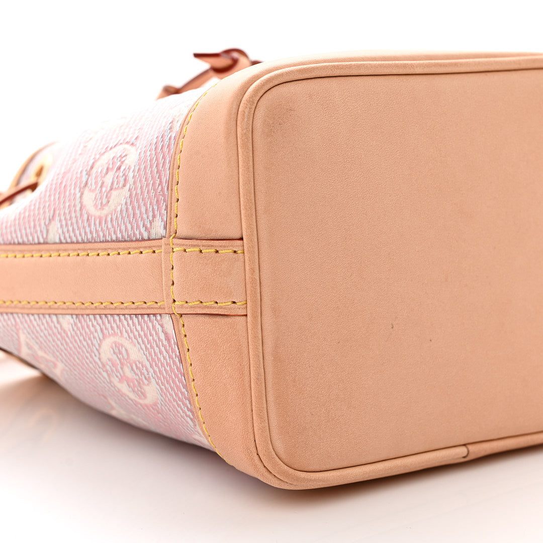 Louis Vuitton Monoglam Nano Noe Rose 8 of 10