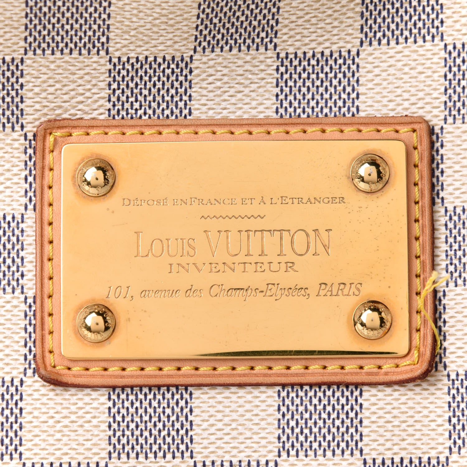 Louis Vuitton Damier Azur Galliera PM 9 of 24