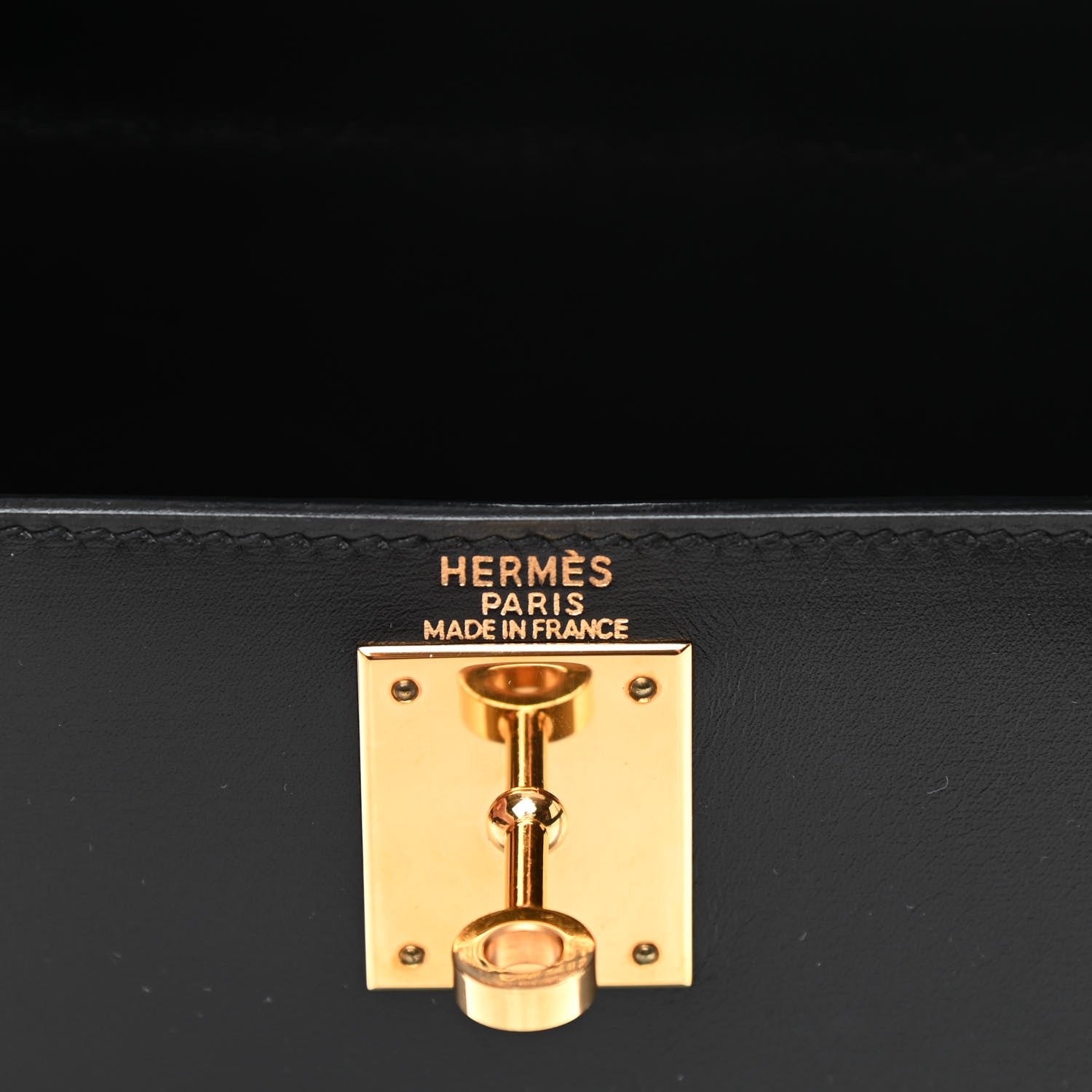 Hermes Box Kelly Sellier 28 Black 5 of 12