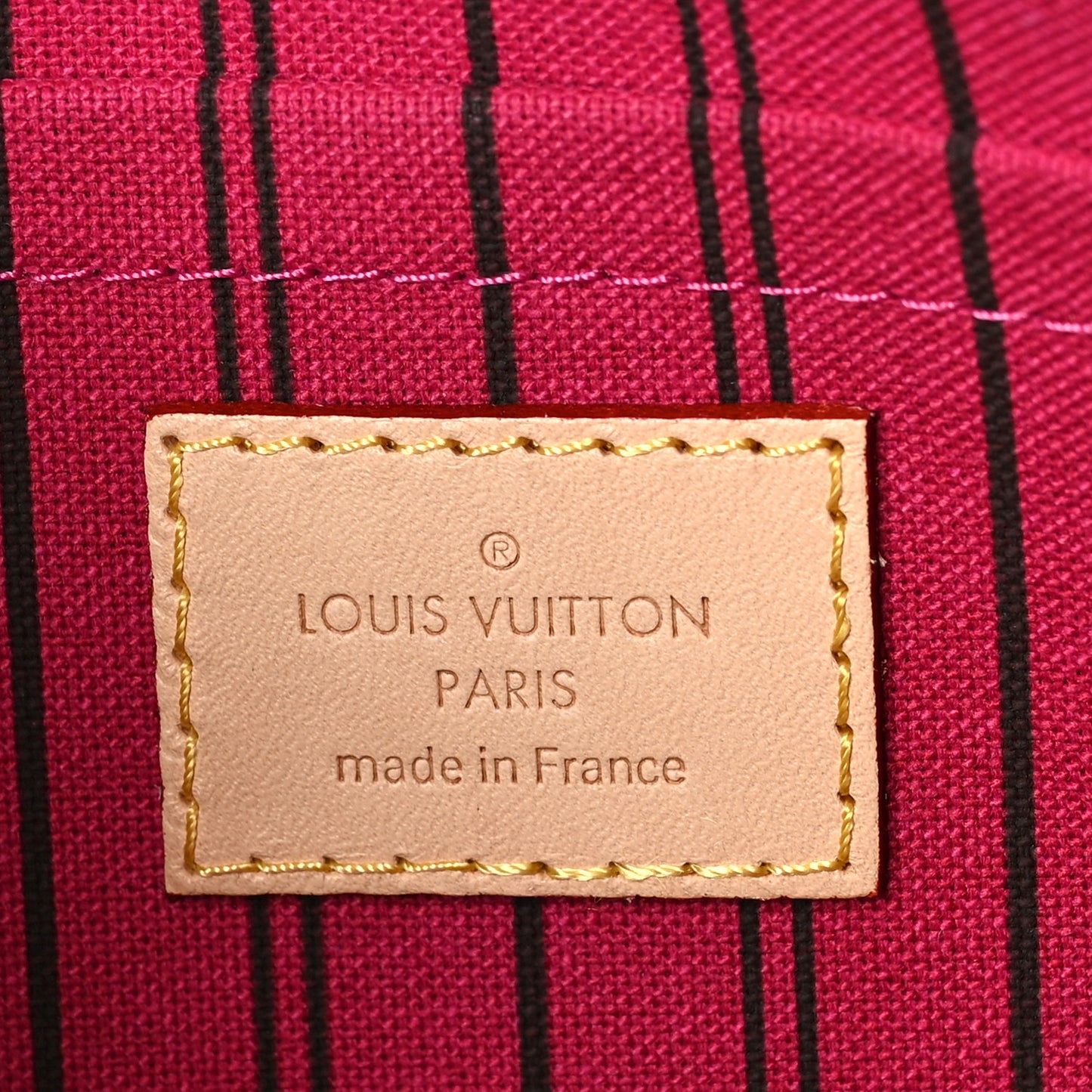Monogram Neverfull MM GM Pochette Pivoine