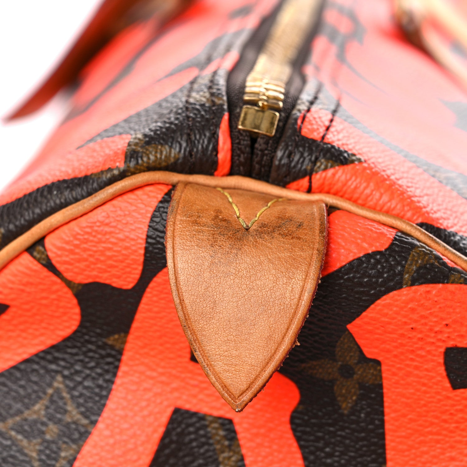 Louis Vuitton Monogram Graffiti Keepall 50 Orange 16 of 22