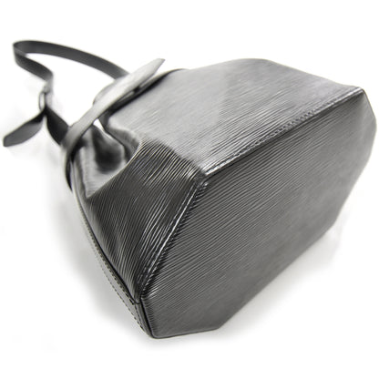 Louis Vuitton Epi Sac D'epaule Black 5 of 9