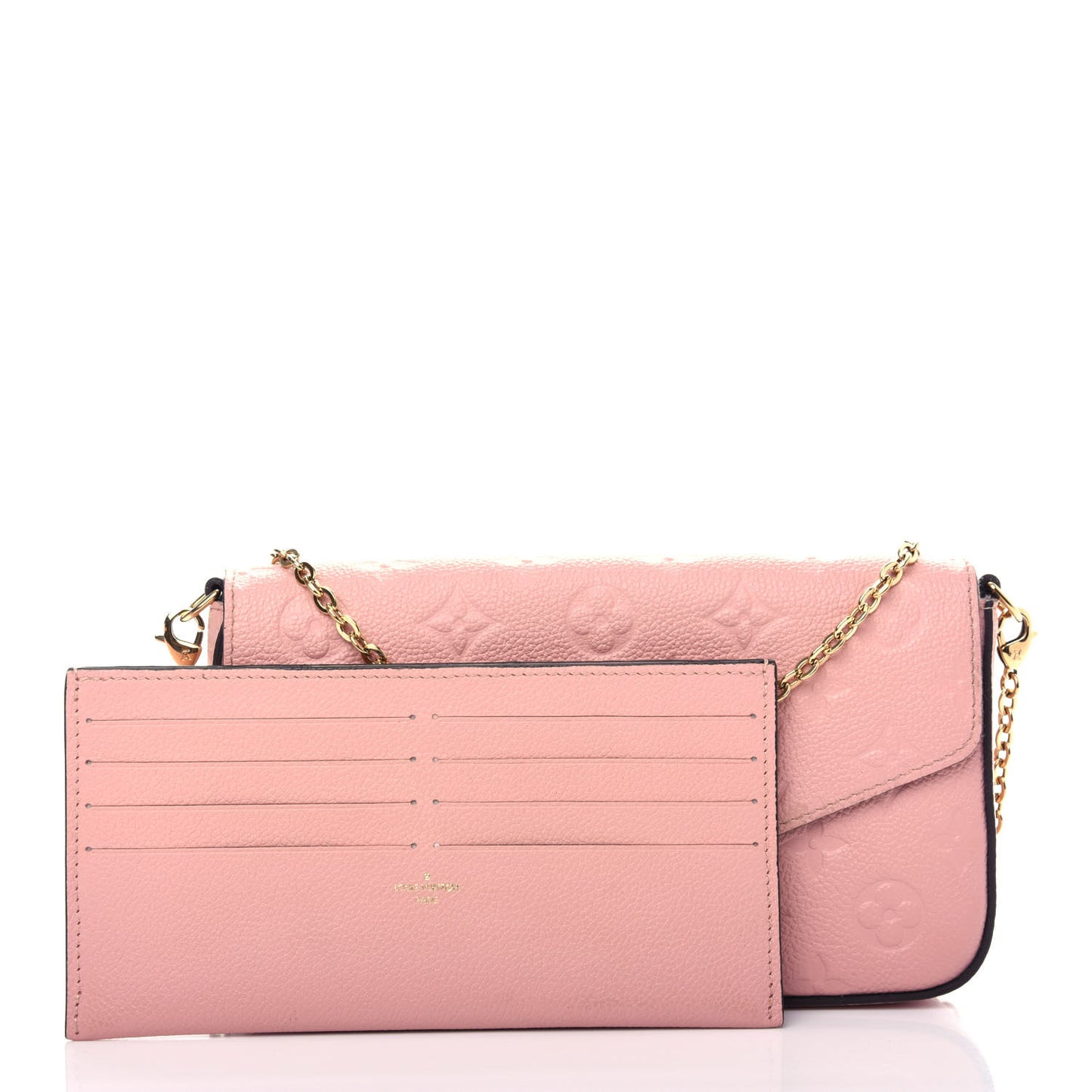 Empreinte Pochette Felicie Chain Wallet Rose Poudre