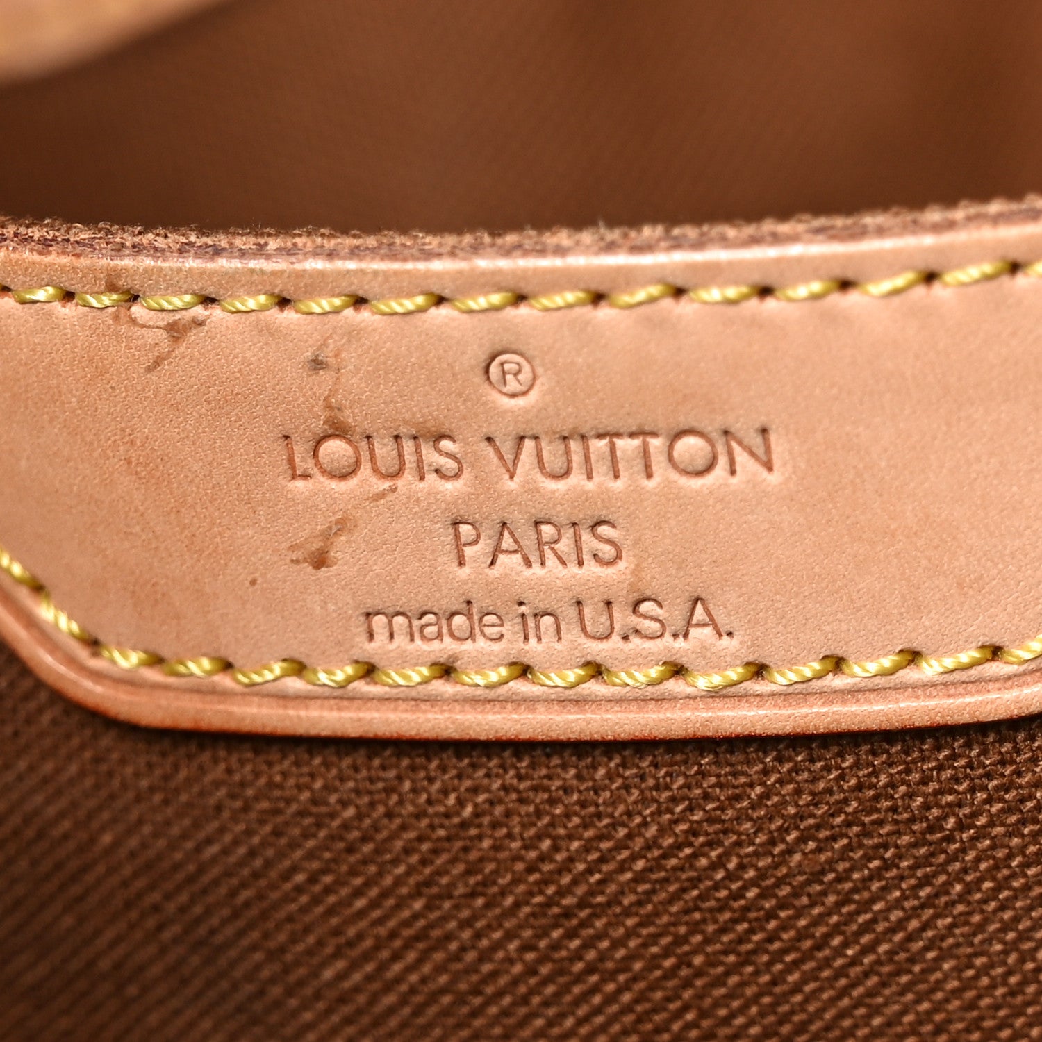 Louis Vuitton Monogram Palermo GM 6 of 9