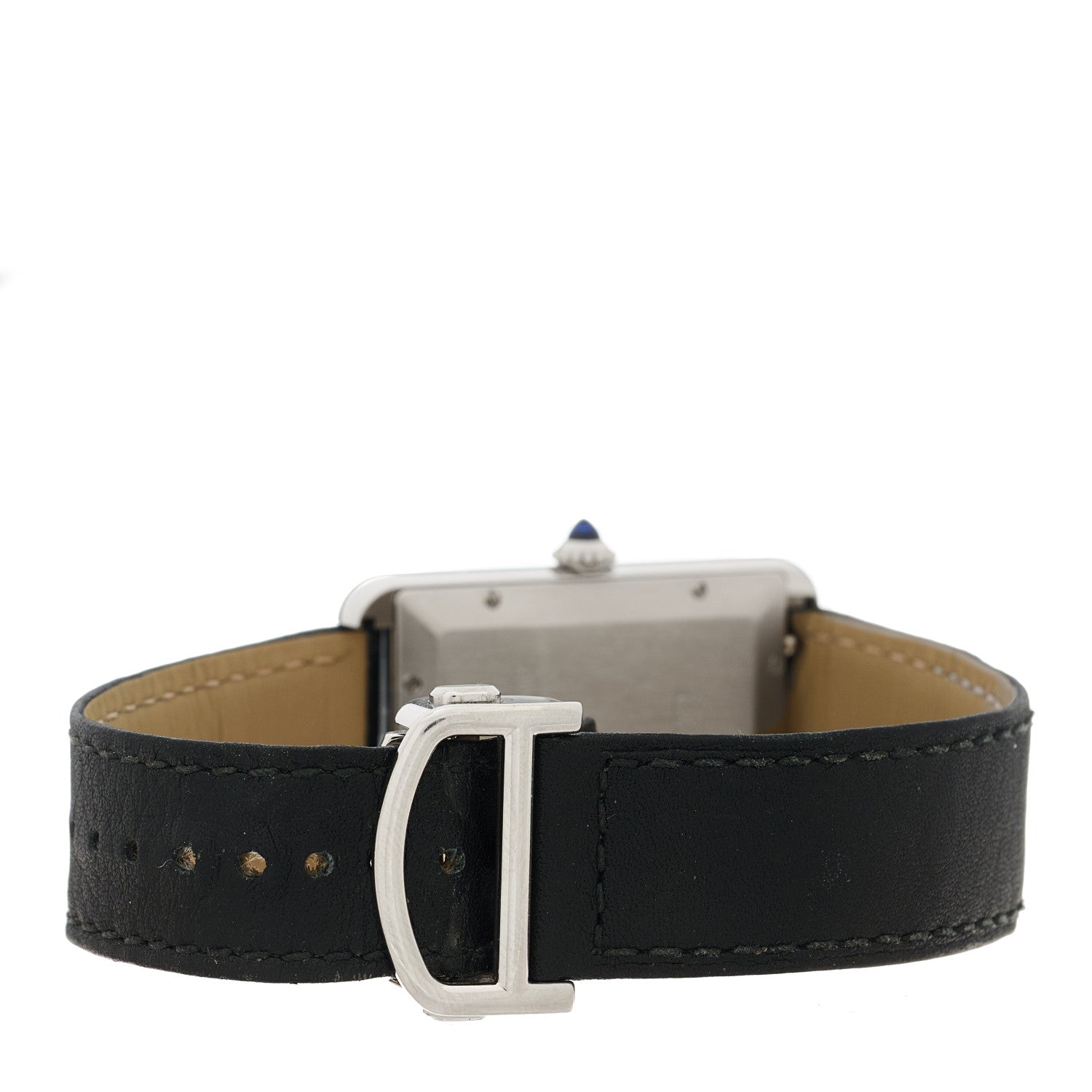 Cartier Stainless Steel Calfskin 31mm Tank Solo Automatic Watch 3 of 5