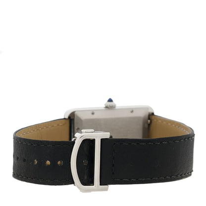 Cartier Stainless Steel Calfskin 31mm Tank Solo Automatic Watch 3 of 5
