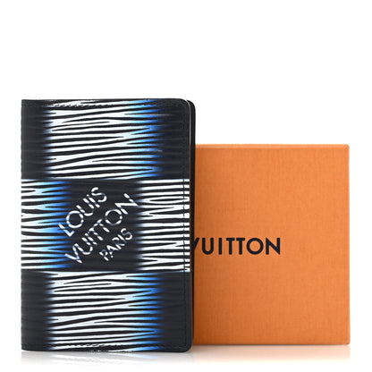 Louis Vuitton Damier Rush Epi XL Pocket Organizer Blue Moon 9 of 9