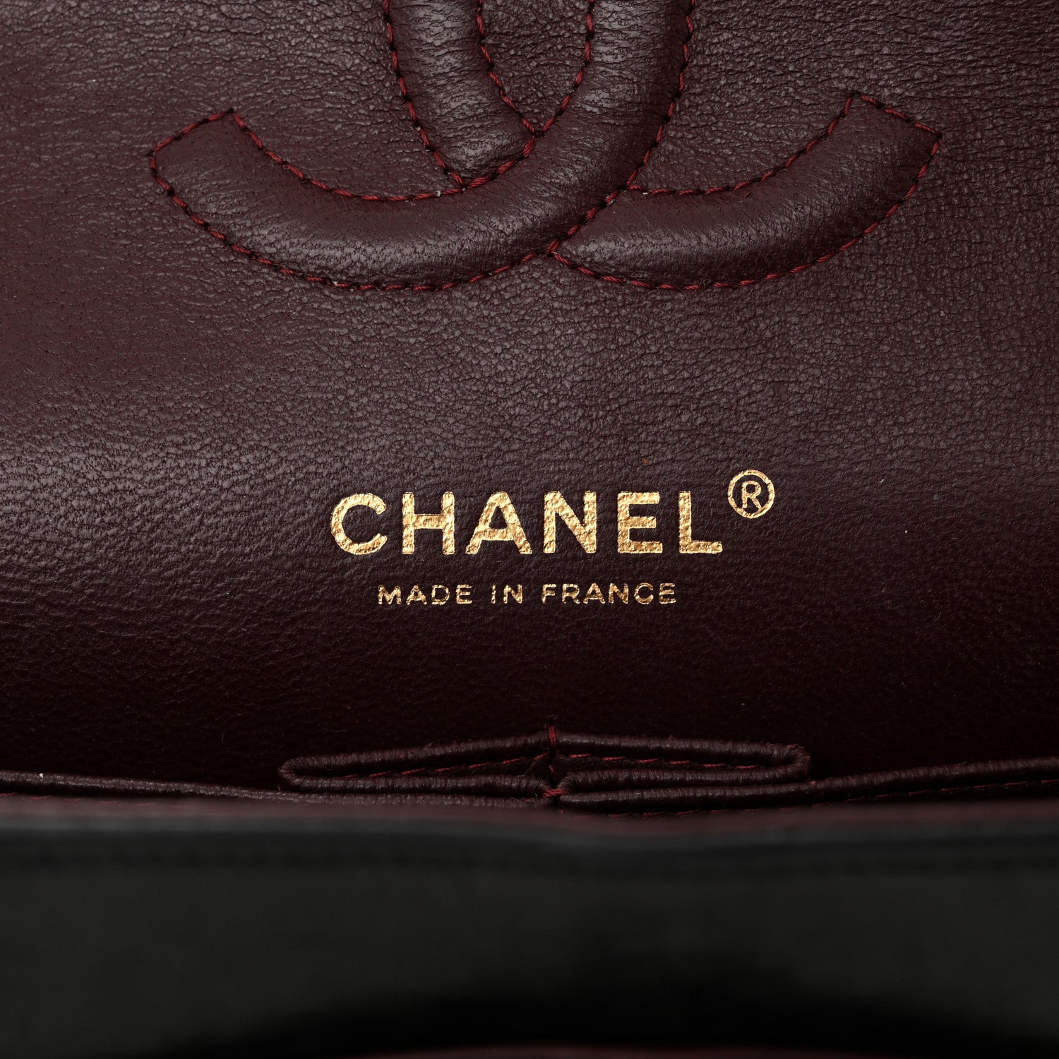 Chanel Lambskin Quilted Medium Double Flap Black 6 of 9