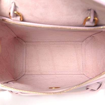 Celine Grained Calfskin Nano Belt Bag Peony 5 of 9
