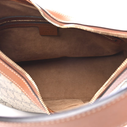 Gucci GG Supreme Monogram Linea A Hobo Brown 5 of 9