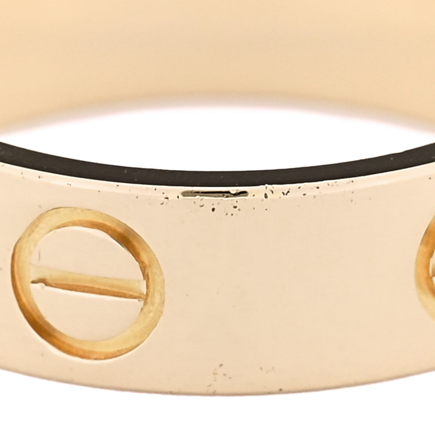 Cartier 18K Yellow Gold 5.5mm LOVE Ring 53 6.5 5 of 5