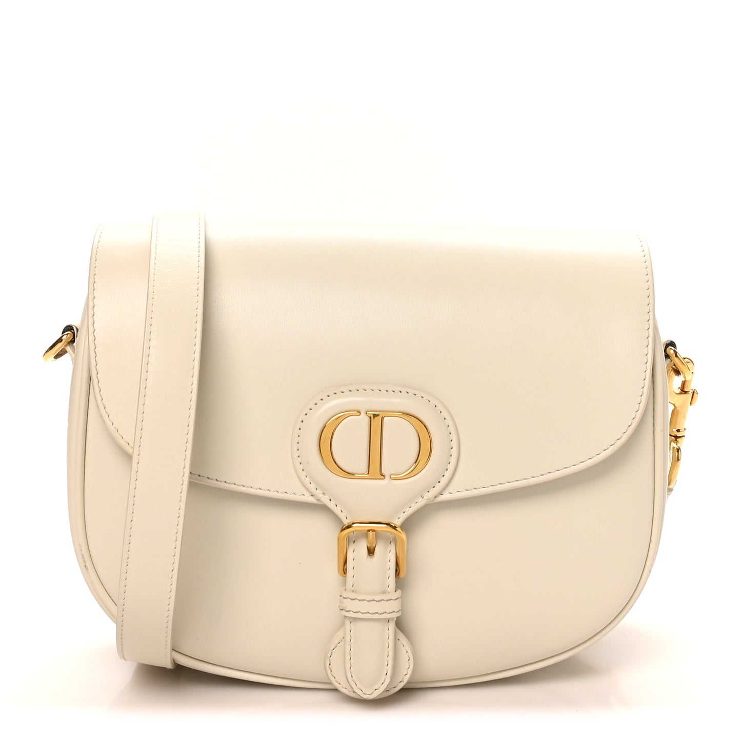 Box Calfskin Medium Bobby Flap Latte