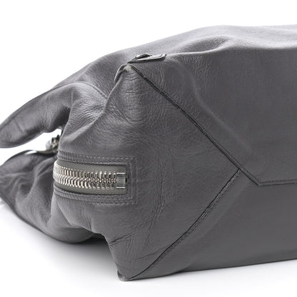 Balenciaga Veau Papier A4 Zip Around Tote Black Gris Fossile 7 of 12